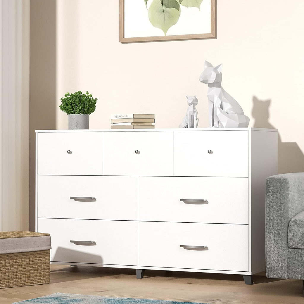 Black 6-Drawer Vertical Dresser O8745