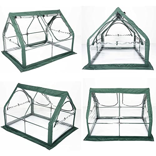 Portable Greenhouse with PVC Cover J80492