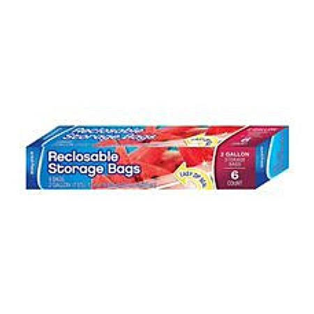 Storage Rclsb Zip 6ct 2gal (Case of 6) D8321