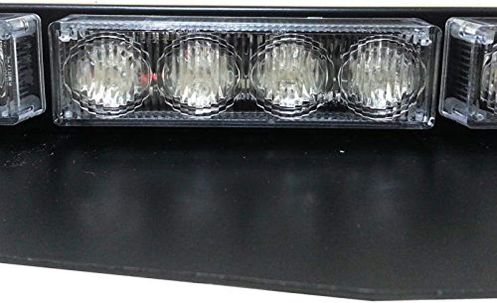 2-16 LED 32 Watt Red/Blue Emergency Beacon Light Bar Pack of 2 U132675