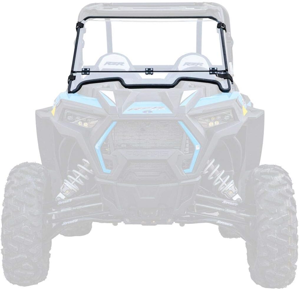 Scratch Resistant Flip Down Windshield 1/4" Polycarbonate B105531