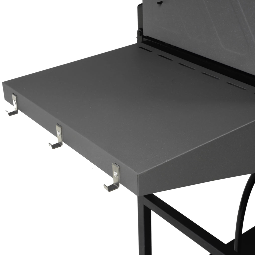 Black 5 Burner Propane Gas Grill and Griddle D303