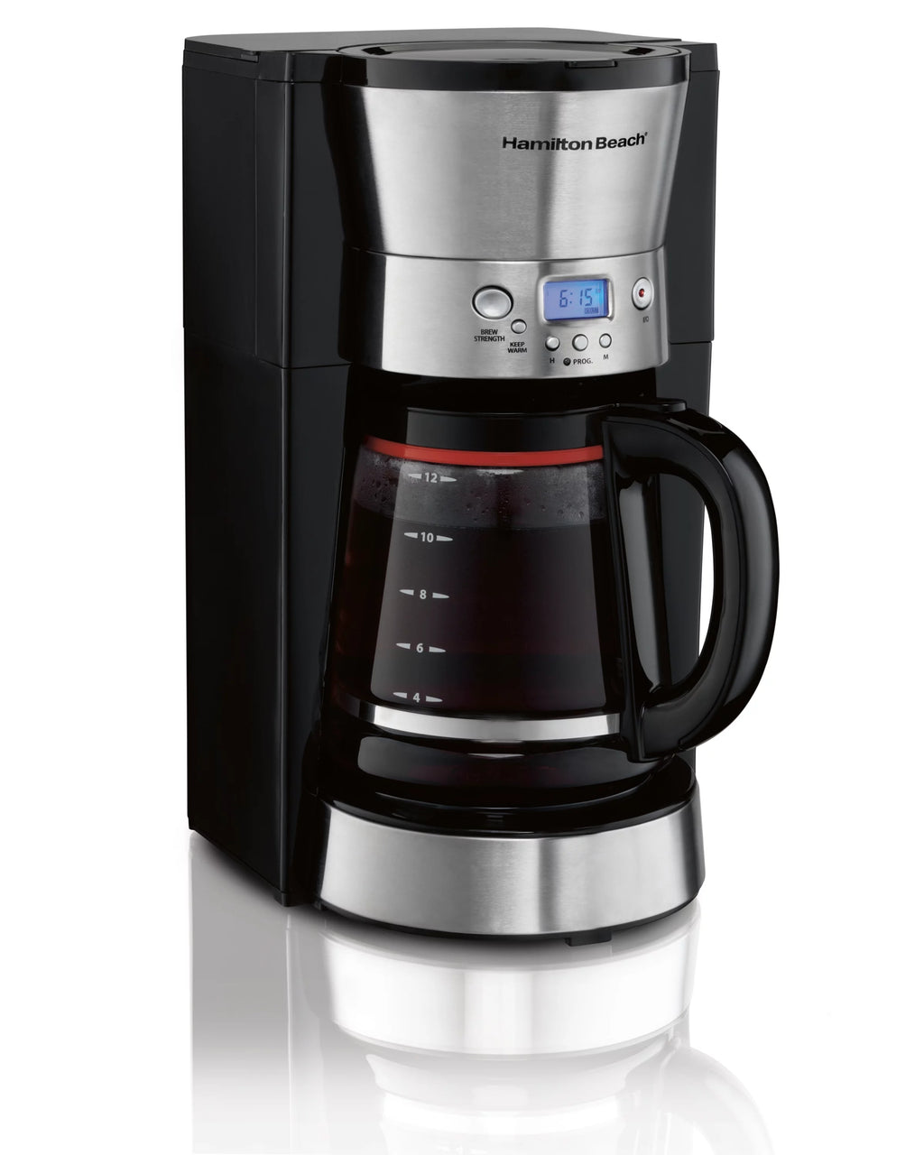 12 Cups Black Programmable Coffee Maker G40964