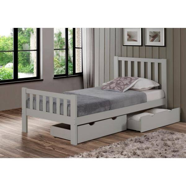 Twin Over Full Bunk Bed with Storage Drawers F3204