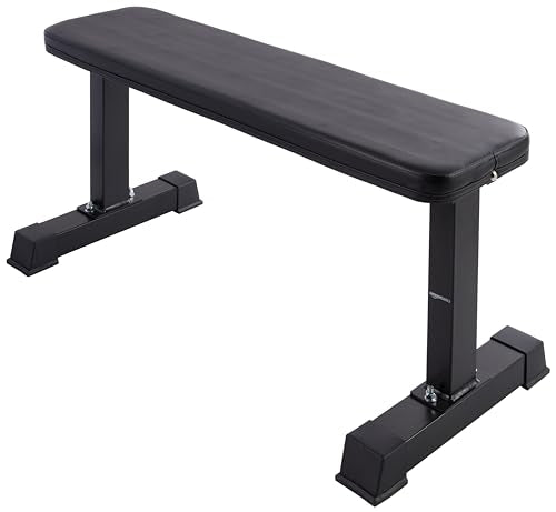 Black Flat Weight Bench L55921