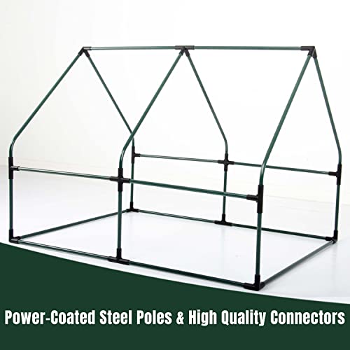Portable Greenhouse with PVC Cover J80492
