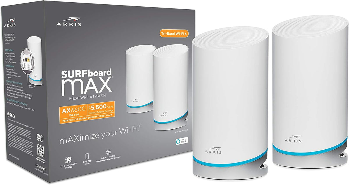 Tri-Band AX6600 Wi-Fi 6 Mesh System U585