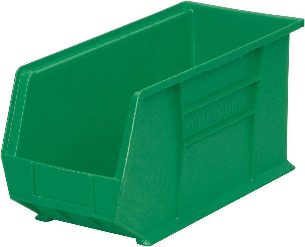 Yellow Plastic Storage Bin Hanging Stacking Containers 6-Pack O4482
