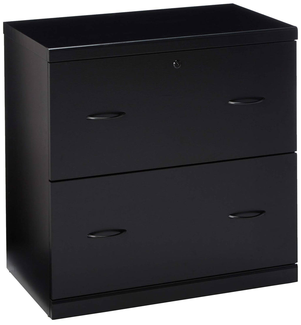 Black Lateral File Cabinet Z38103