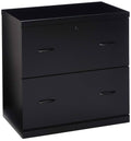 Black Lateral File Cabinet Z38103