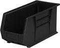 Yellow Plastic Storage Bin Hanging Stacking Containers 6-Pack O4482