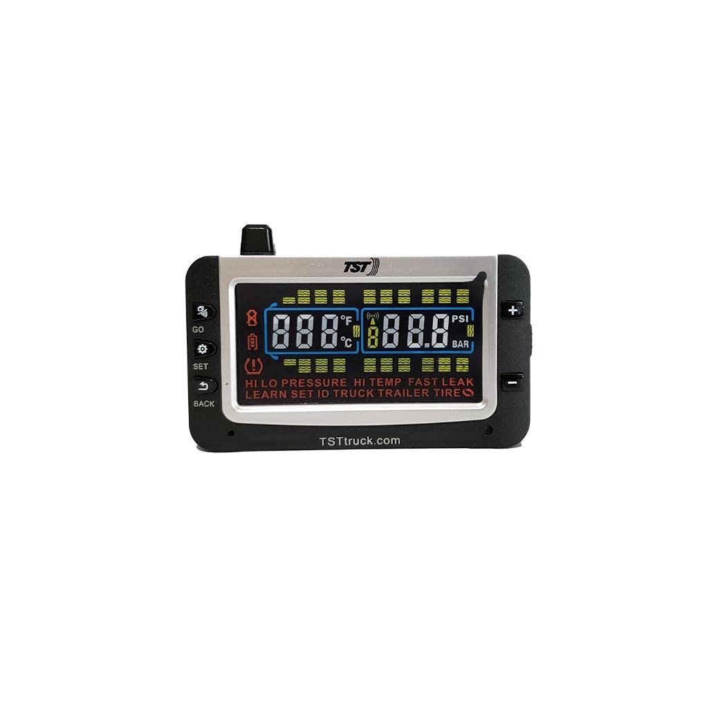 TST 507 RV TPMS with Color Display - 4 Cap Sensor TPMS Kit P460