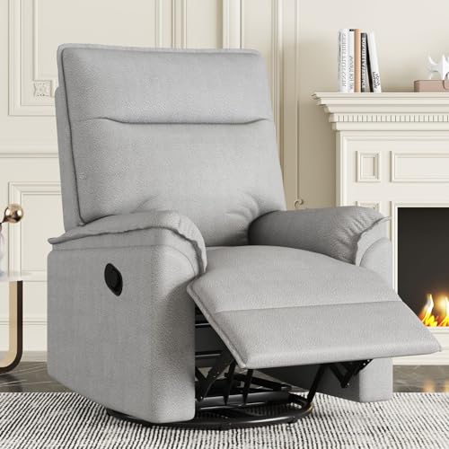 Beige Swivel Recliner Chair C96001