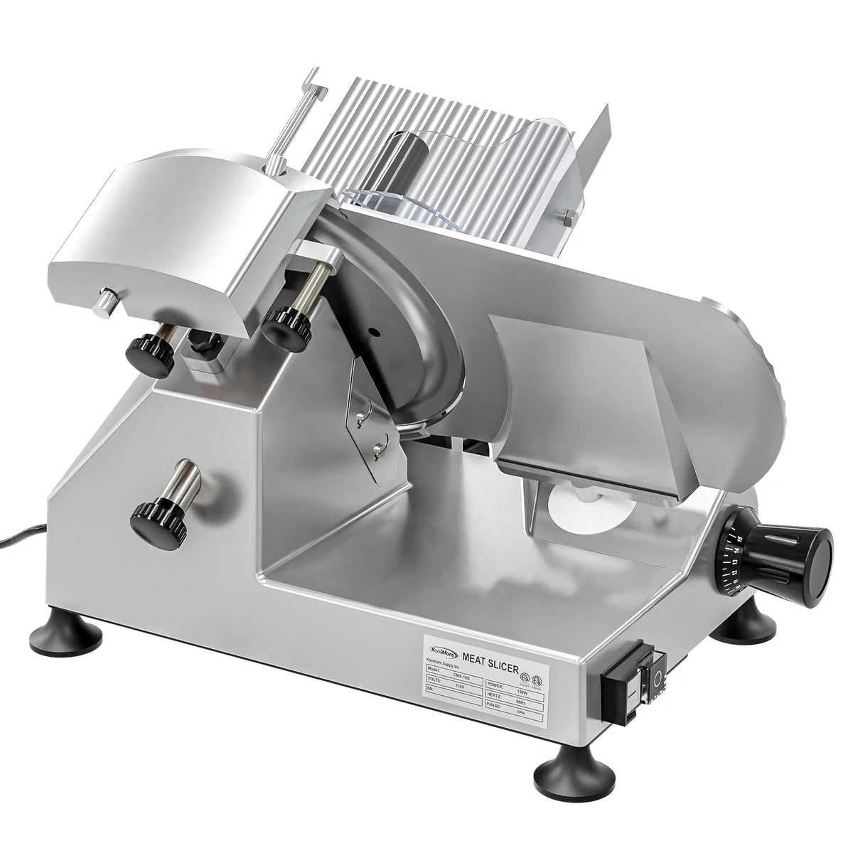 10" Carbon Steel Blade Electric Deli Meat Slicer O47890