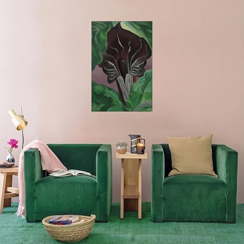 Red Flowers Canvas Poster 12x18inch X8846