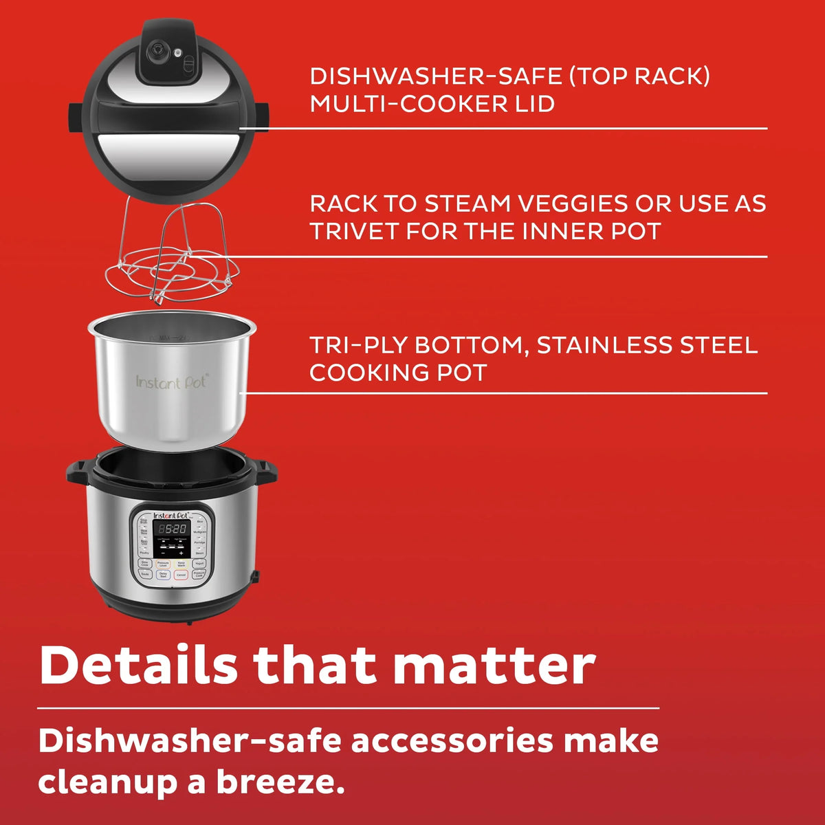 3-Quart Electric Pressure Cooker F293