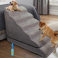 6 Step Non-Slip Pet Stairs for High Beds 30-36 inches U38515