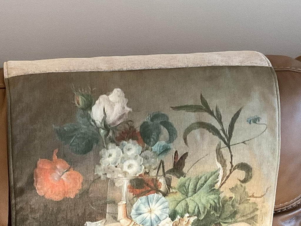 Reversible Headrest Cover for Furniture 17x27 X173435