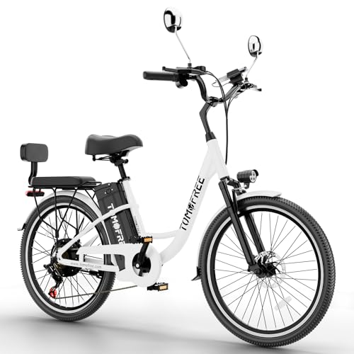 24" Electric City Cruiser Bicycle with 500W Motor and Removable Battery X598204