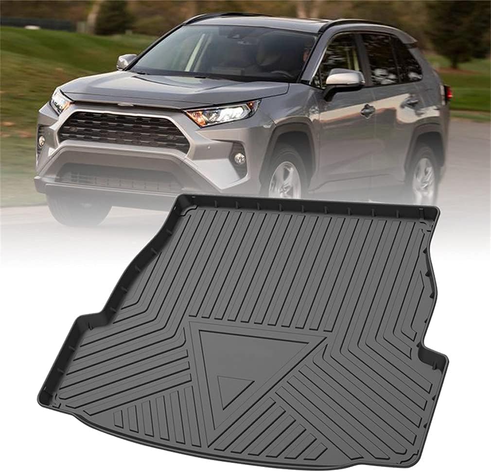 Cargo Mat Liner Trunk Liner for Toyota RAV4 2020, Pack of 2 K543