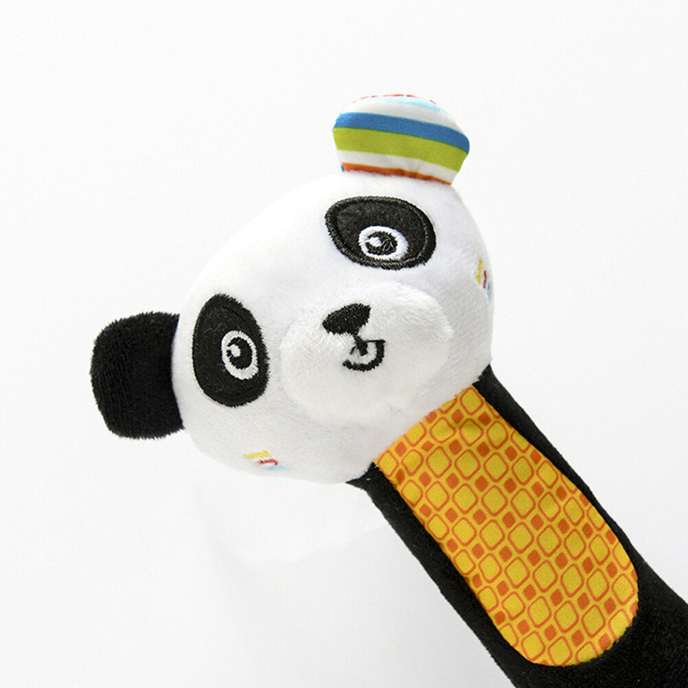 Panda Plush Rattle Toy for Infant J836