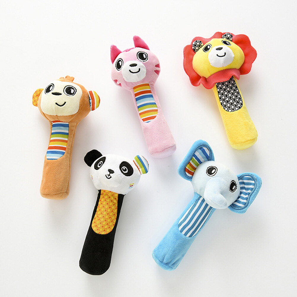 Panda Plush Rattle Toy for Infant J836