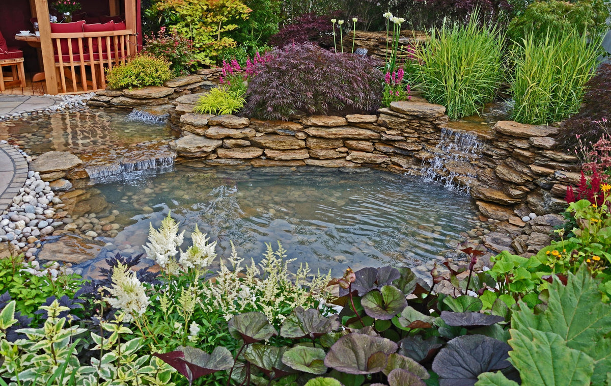 Pond Subsurface Aeration System with 2.1 Cubic Feet per Minute Air Pump, 25' Weighted Tubing, (2) 5" Diffusers B15182