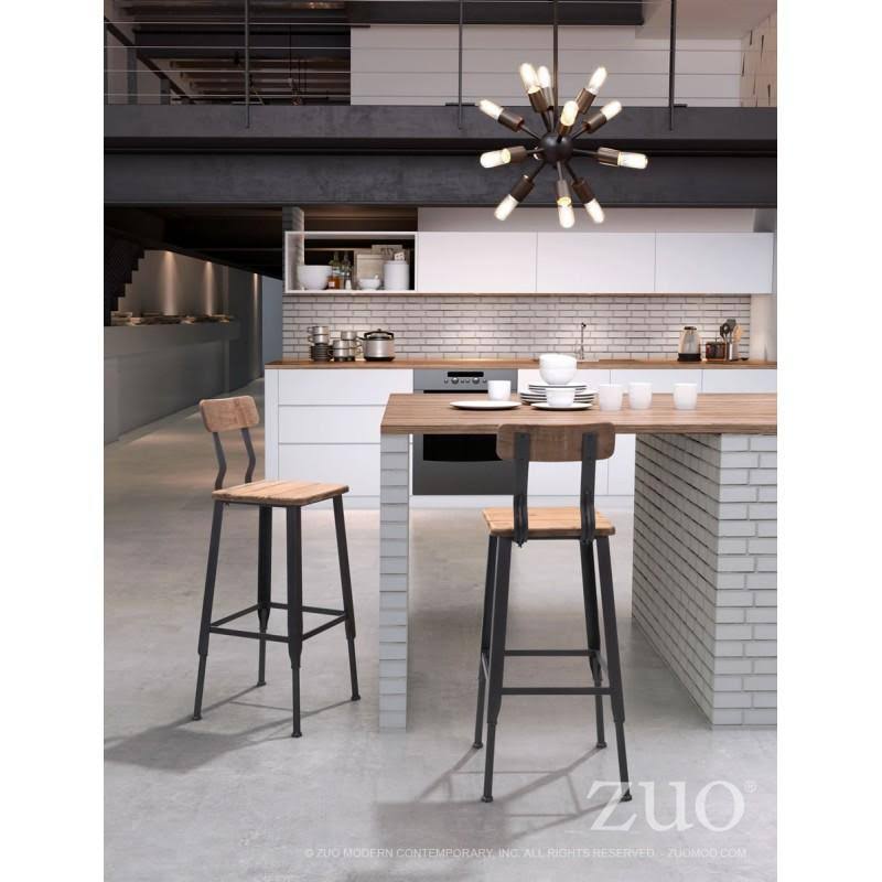 Rust Ceiling Lamp X40229