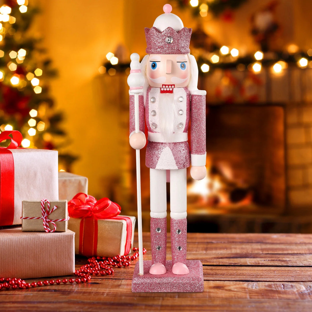 Wooden Nutcracker Soldier Doll Ornament L44580