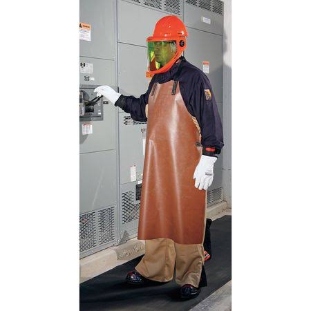 Flame-Resistant Ins. Apron, brown, 42 in F727030