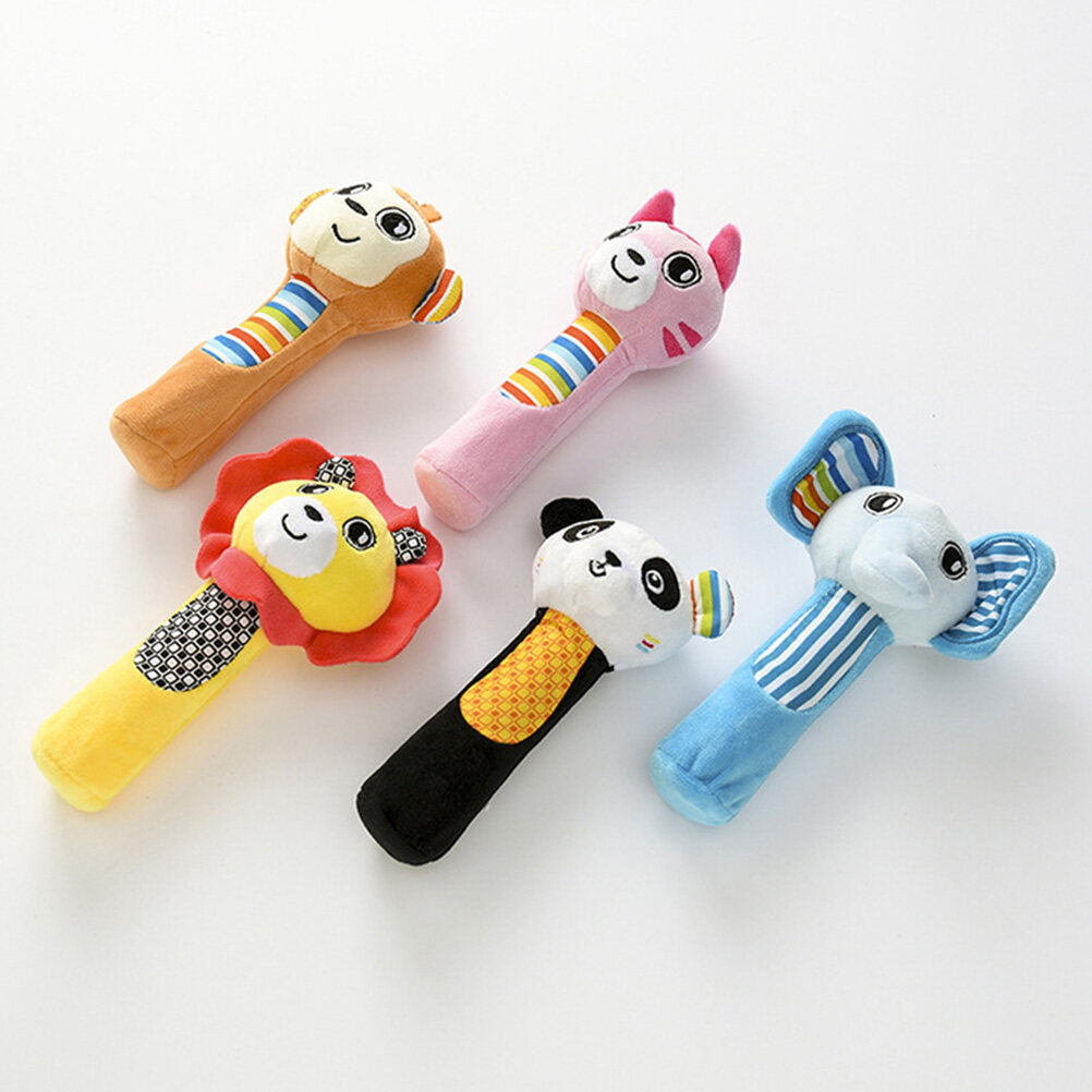 Panda Plush Rattle Toy for Infant J836