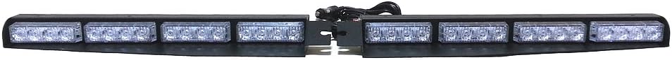 2-16 LED 32 Watt Red/Blue Emergency Beacon Light Bar Pack of 2 U132675