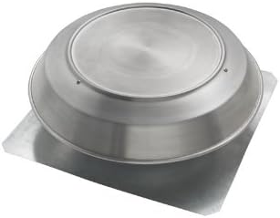 Aluminum Gable Mount Attic Ventilator, 120VAC, 1400 Sq. Ft., 1000 CFM I206