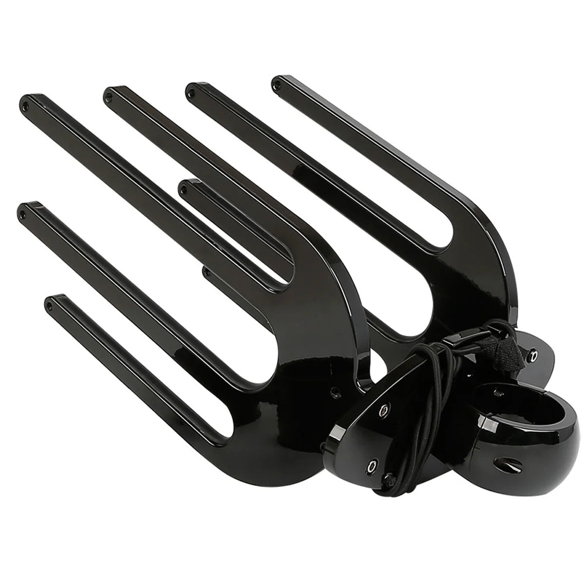 Black Oval CNC Wakeboard Tower Rack Boat Surfboard Holder K979768