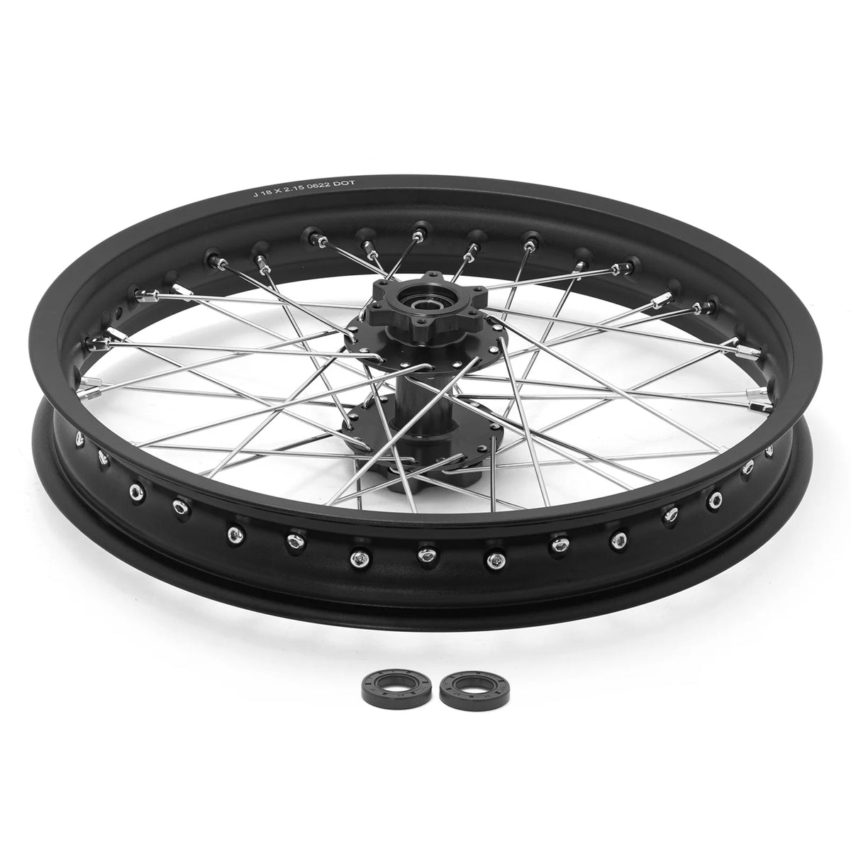 21" x 18" Front Rear Wheels Rims Hubs Set For Talaria Sting MX Eletric Dirt Bike E8397