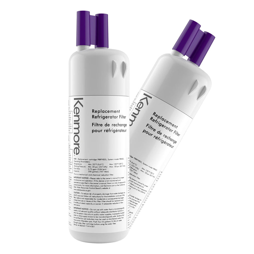 2 Pack Refrigerator Water Filter M451