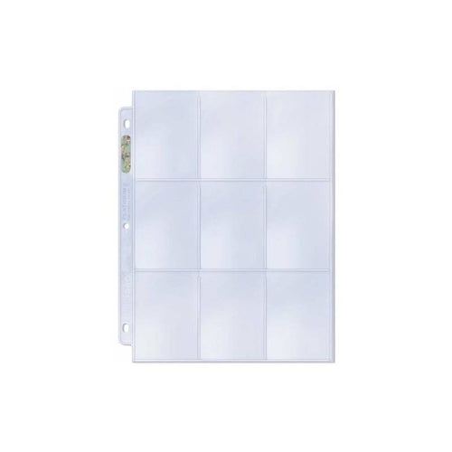 100 Hojas Micas 9 Espacios Ultra Pro Platinum Q644282