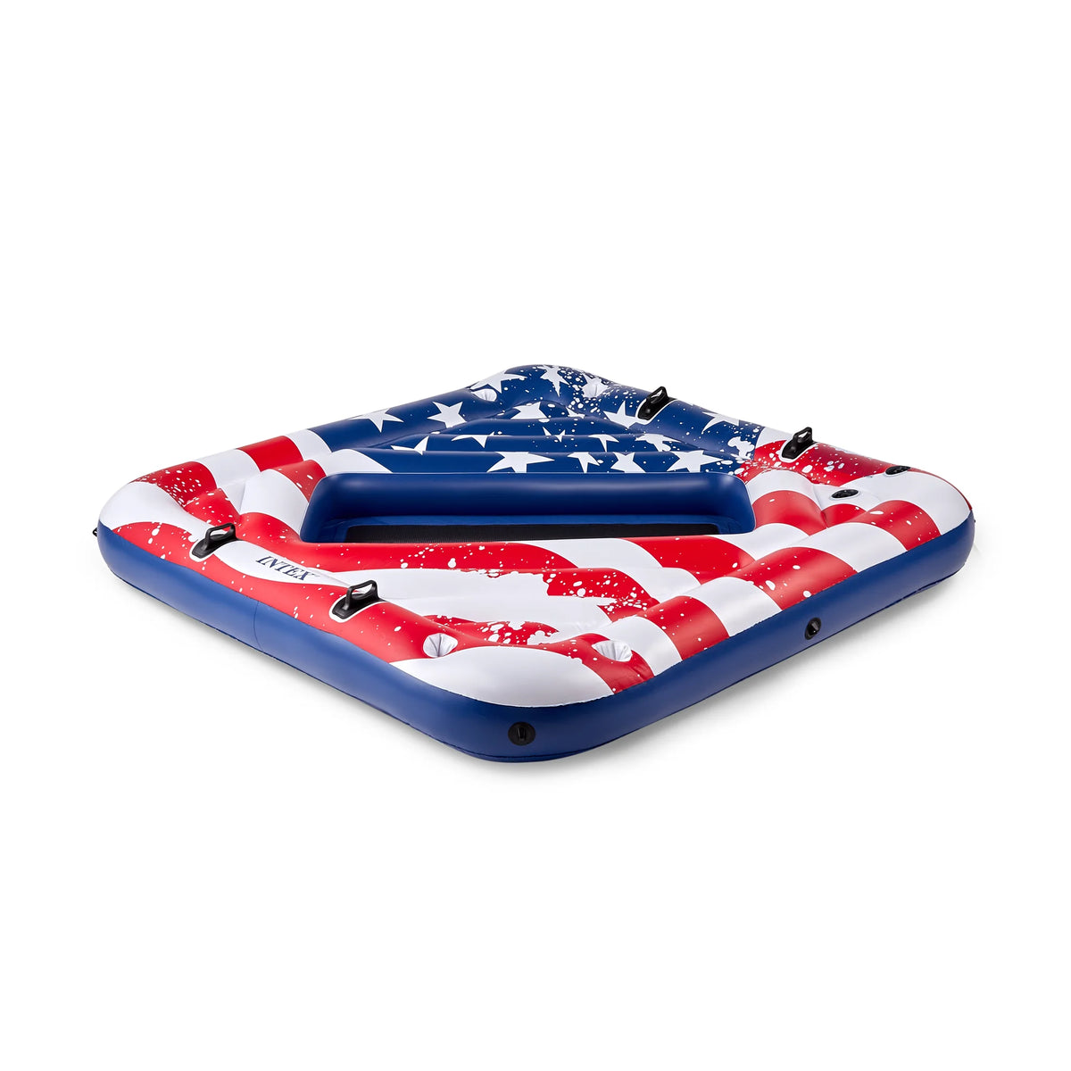 Inflatable American Flag 2 Person Float (2 Pack) F9058