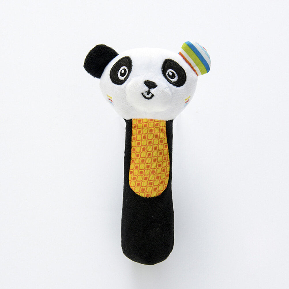 Panda Plush Rattle Toy for Infant J836