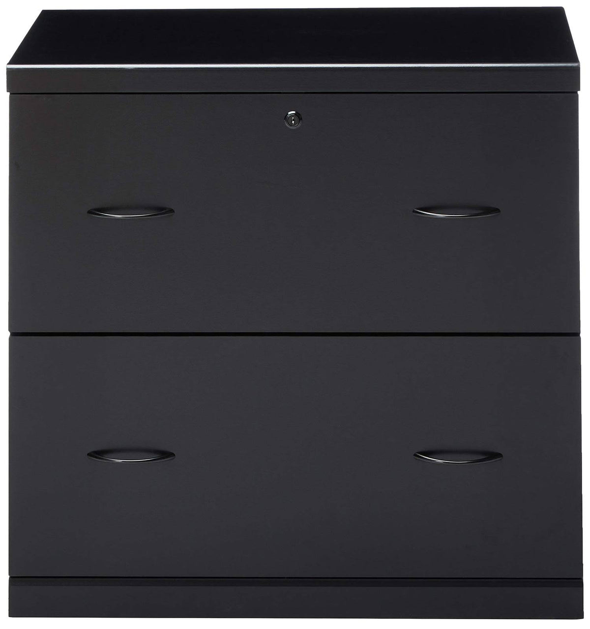 Black Lateral File Cabinet Z38103